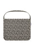 EMIS - leopard corduroy eco bag-white 1
