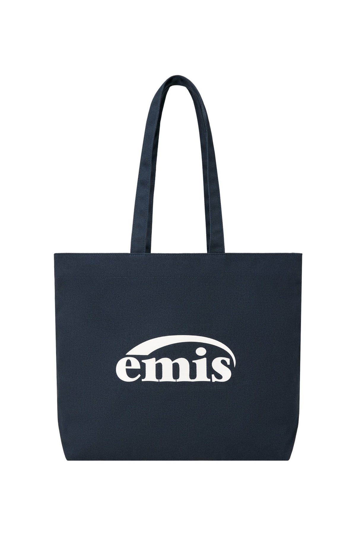 EMIS - logo oxford shoulder bag-navy 2