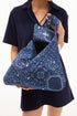 EMIS - logo paisley eco bag-navy 1