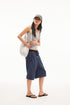 EMIS - logo paisley eco bag-white 1