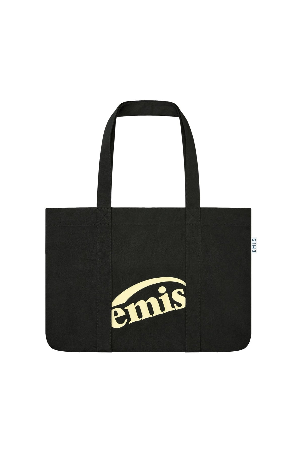 EMIS - logo palette eco bag-black 1