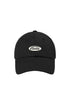 EMIS - mini rubber patch brushed ball cap-black 1