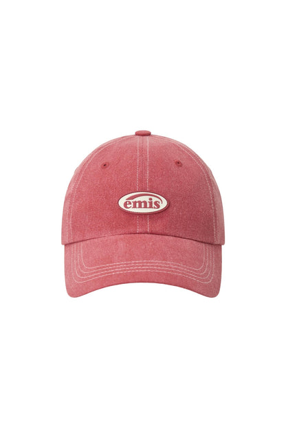 EMIS - mini rubber patch pigment ball cap-red 2