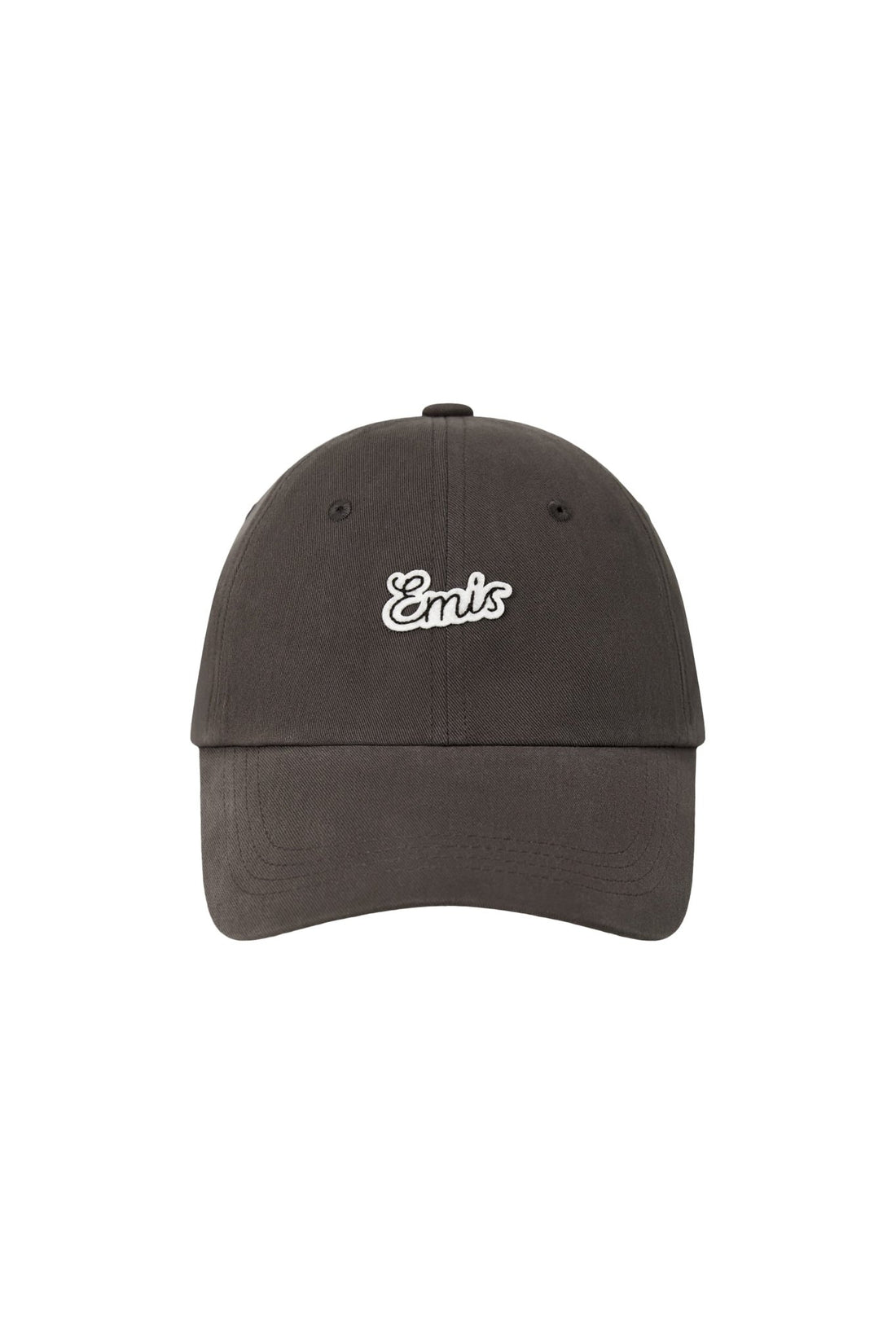 EMIS - small line patch ball cap-brown 2