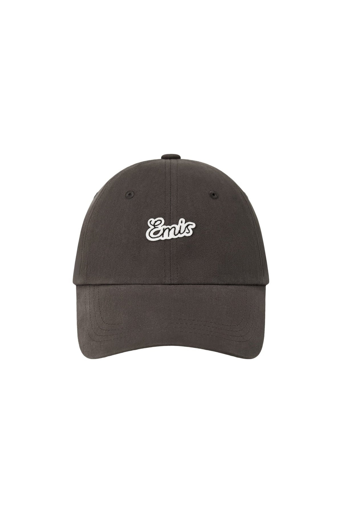 EMIS - small line patch ball cap-brown 2