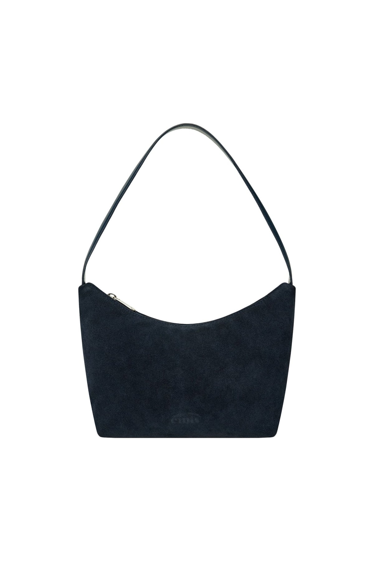 EMIS - suede hobo bag-navy 1