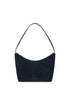 EMIS - suede hobo bag-navy 1