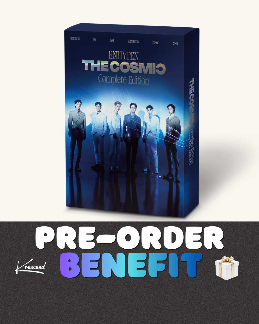 [Album]ENHYPEN - BAZAAR STAR : The Cosmic COMPLETE EDITION (MD)-product_vendor, lowest price, EU shipping, Pre order benefit