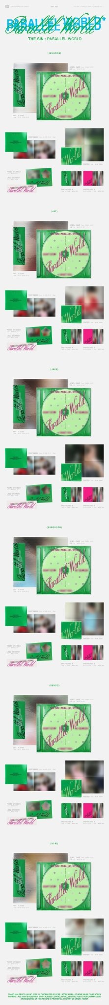 ENHYPEN - THE SIN : PARALLEL WORLD [ENGENE - DAY Ver.] [SET] [WEVERSE]