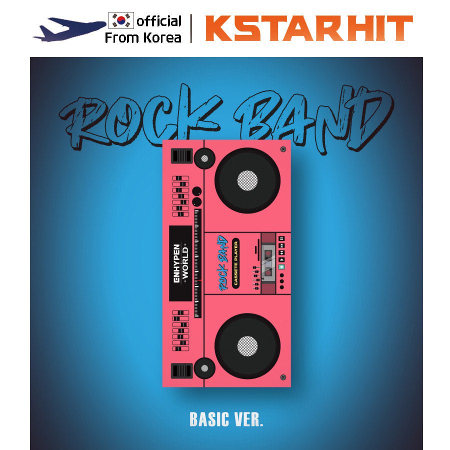 [Official Goods]ENHYPEN WORLD COUPON CARD COLLECTION [ROCK BAND BASIC Ver.] - product_vendor,