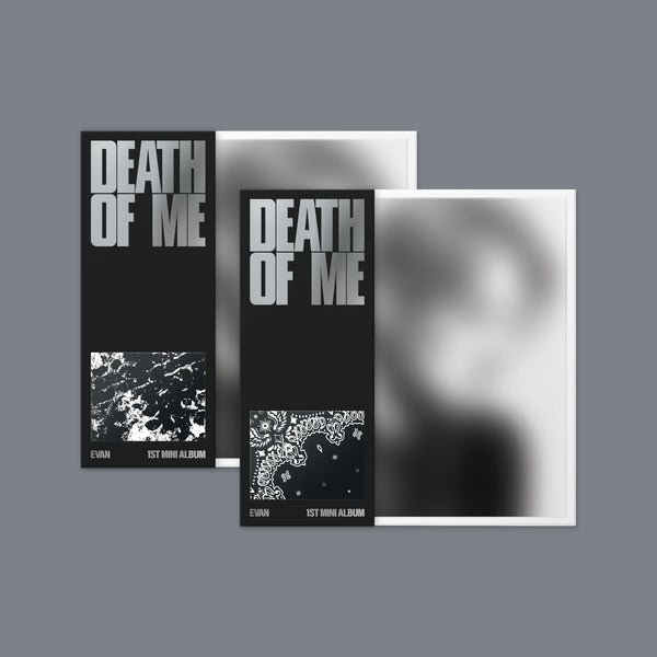 [Album]EVAN - DEATH OF ME [BANDANA A / BANDANA B Ver.] [RANDOM]-product_vendor, lowest price, EU shipping, Pre order benefit