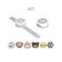 EXO - official light tok (a set) 1