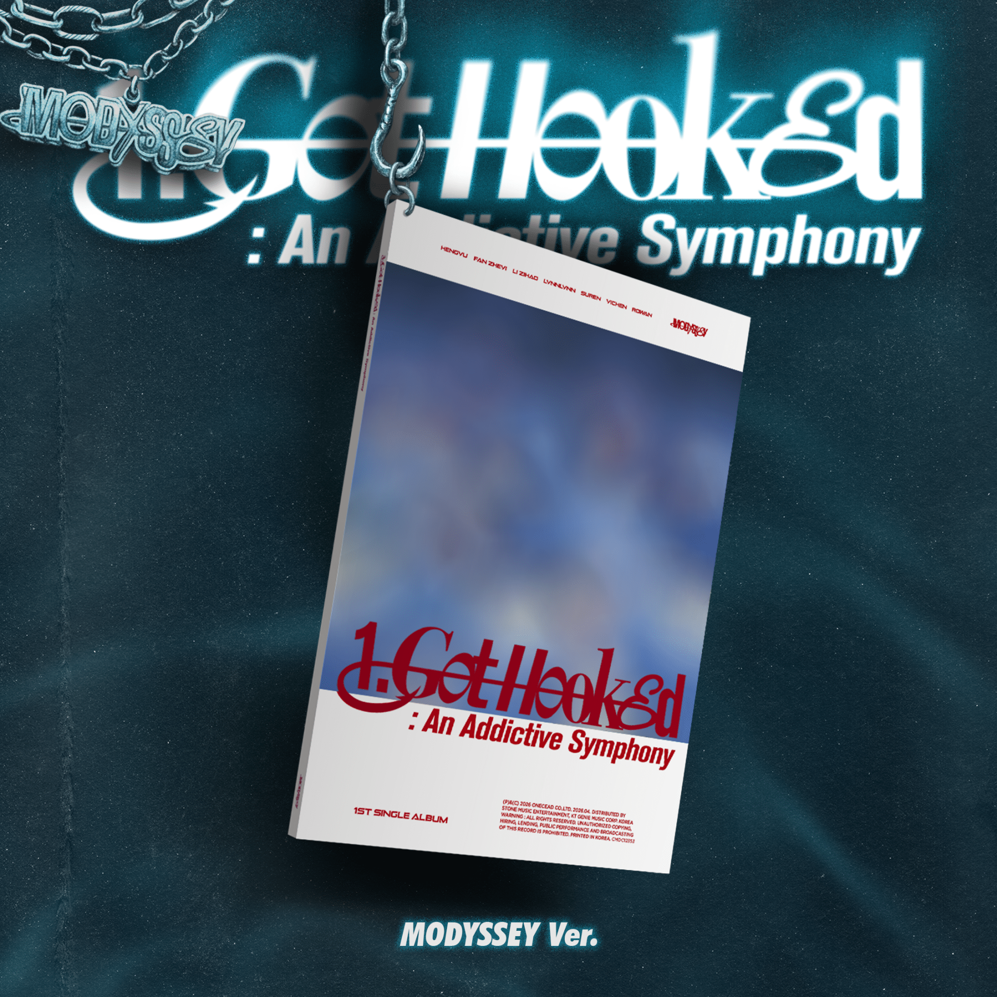 [Event Album][FAN ZHE YI] MODYSSEY 1. Got Hooked An Addictive Symphony [8 versions set RADNOM] [APPLE MUSIC] [LuckyDraw] [Facecall]-product_vendor,