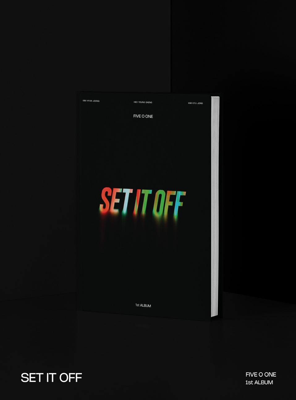[Album]FIVE O ONE SET IT OFF (1st Full Album) - product_vendor,