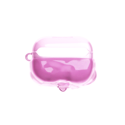 GRAGG (AIR PODS 2ND) - double layers case - clear pink 8