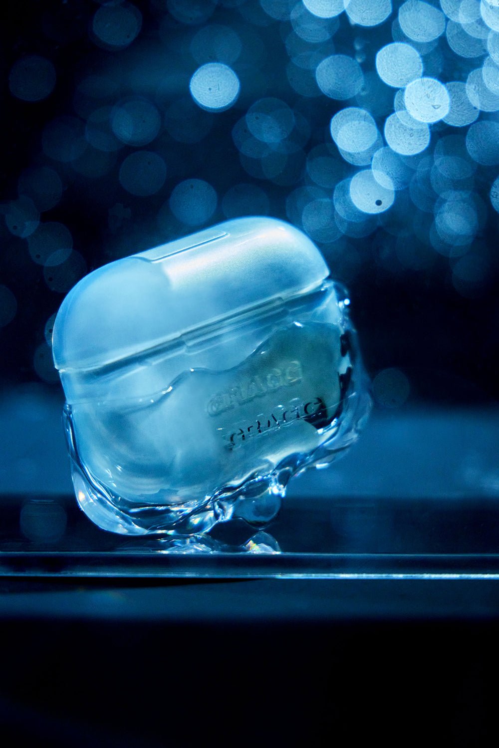 GRAGG (AIR PODS 2ND) - double layers case - clear 15