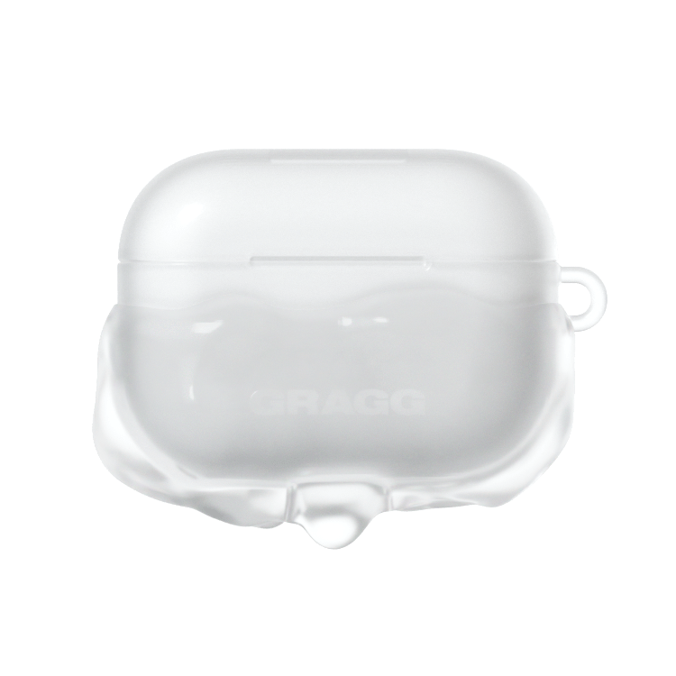GRAGG (AIR PODS 2ND) - double layers case - clear 1
