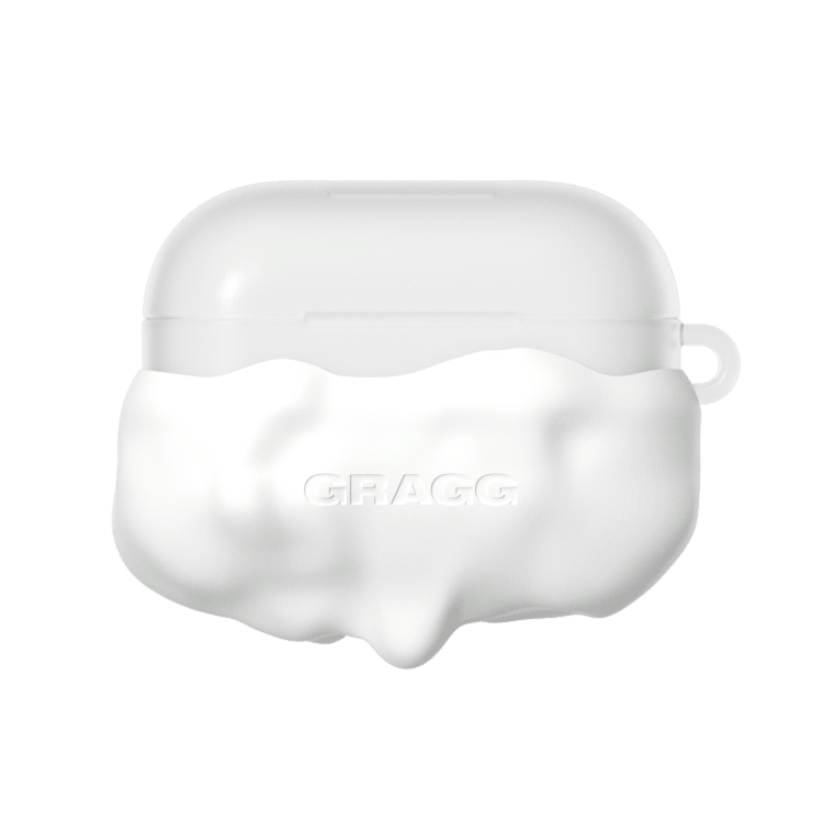 GRAGG (AIR PODS 2ND) - double layers case - ivory 1