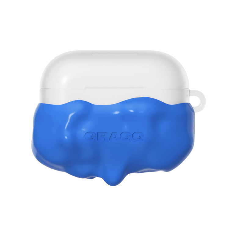 GRAGG (AIR PODS 2ND) - double layers case - light blue 1