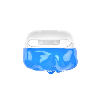 GRAGG (AIR PODS 2ND) - double layers case - light blue 13