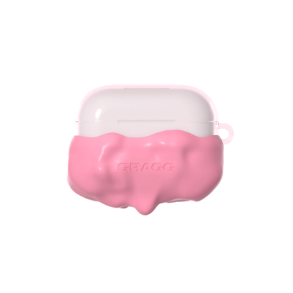 GRAGG (AIR PODS 2ND) - double layers case - light pink 2