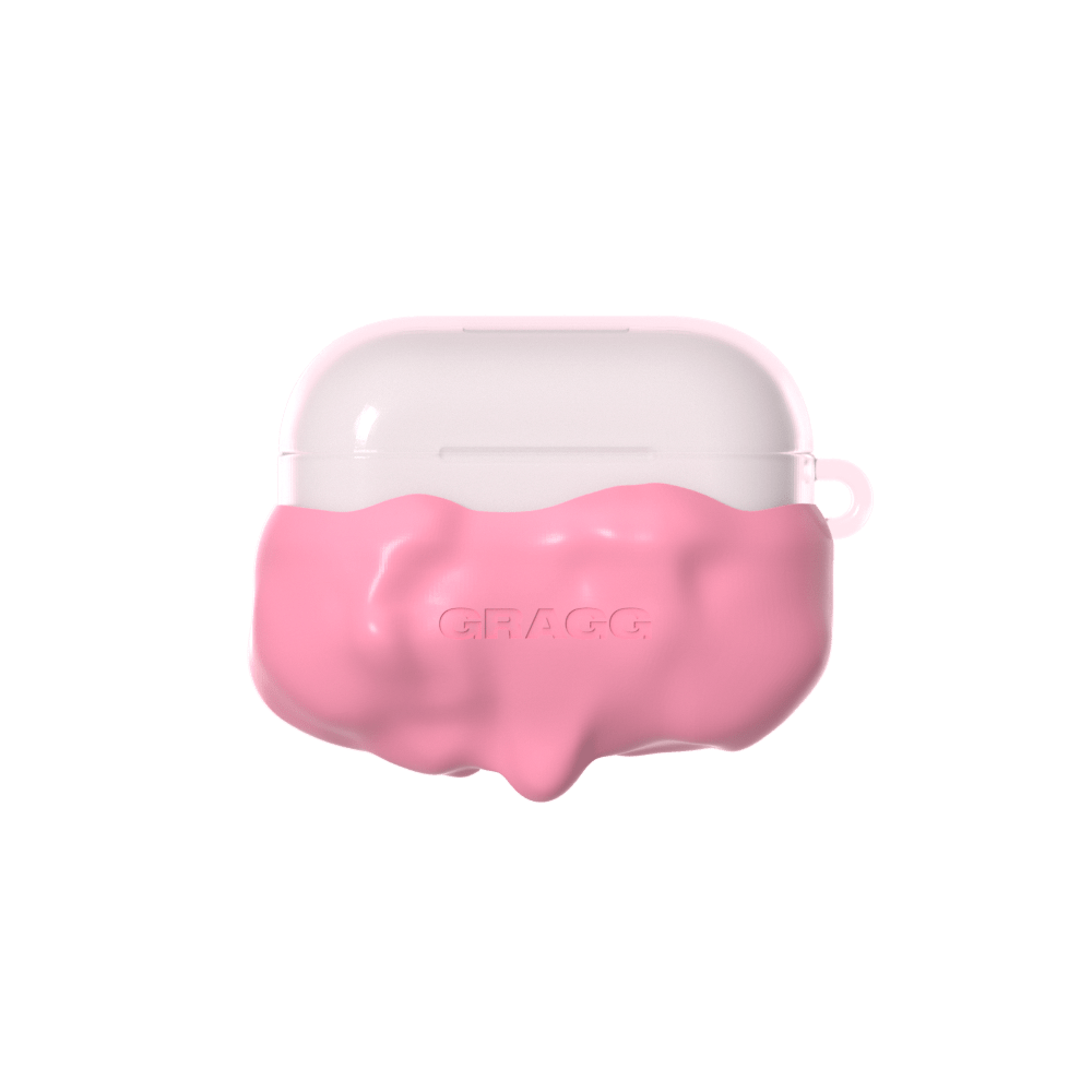 GRAGG (AIR PODS 2ND) - double layers case - light pink 9