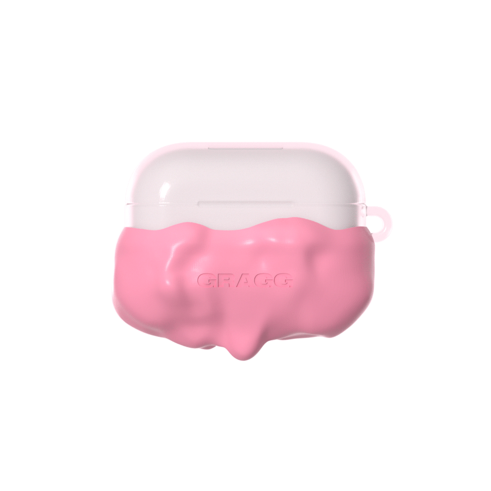 GRAGG (AIR PODS 2ND) - double layers case - light pink 8
