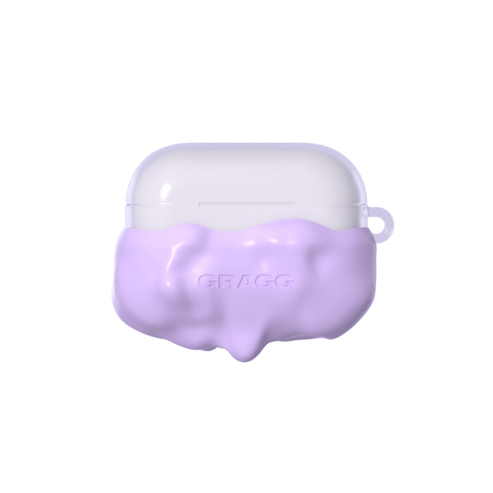 GRAGG (AIR PODS 2ND) - double layers case - light purple 9