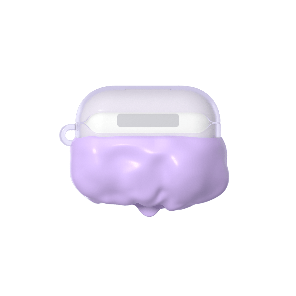 GRAGG (AIR PODS 2ND) - double layers case - light purple 10