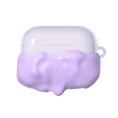 GRAGG (AIR PODS 2ND) - double layers case - light purple 7