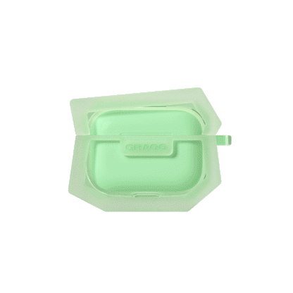GRAGG (AIR PODS 2ND) - landing corner case - clear mint 2