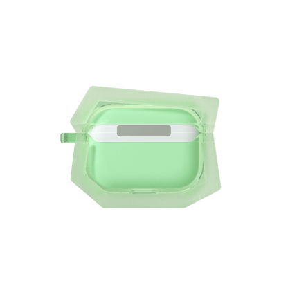 GRAGG (AIR PODS 2ND) - landing corner case - clear mint 4