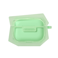 GRAGG (AIR PODS 2ND) - landing corner case - clear mint 1