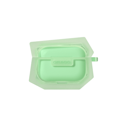 GRAGG (AIR PODS 2ND) - landing corner case - clear mint 3