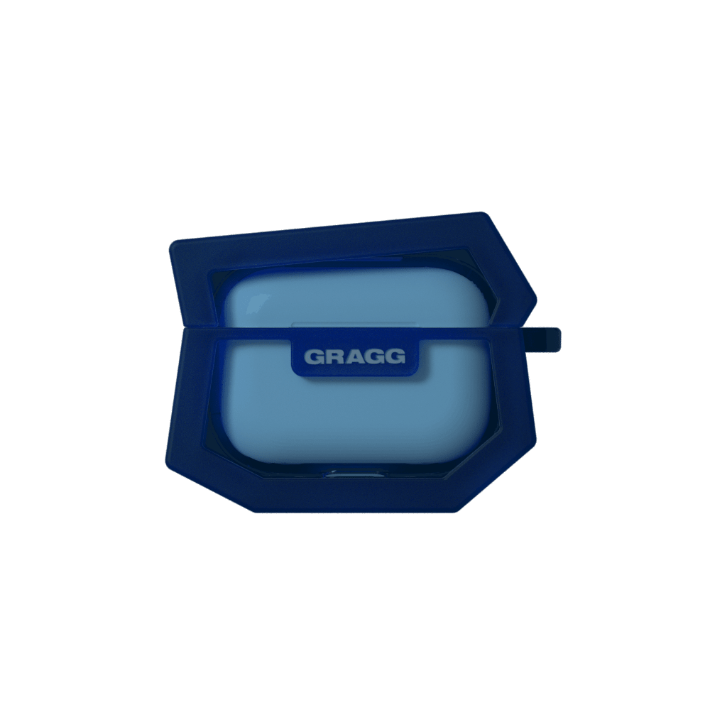 GRAGG (AIR PODS 2ND) - landing corner case - clear navy 7