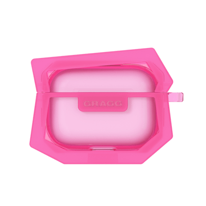 GRAGG (AIR PODS 2ND) - landing corner case - clear pink 5