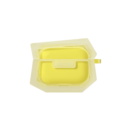 GRAGG (AIR PODS 2ND) - landing corner case - clear yellow 9