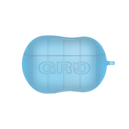 GRAGG (AIR PODS 2ND) - step booster case - clear blue 10