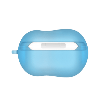 GRAGG (AIR PODS 2ND) - step booster case - clear blue 4