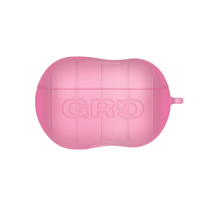 GRAGG (AIR PODS 2ND) - step booster case - clear pink 3