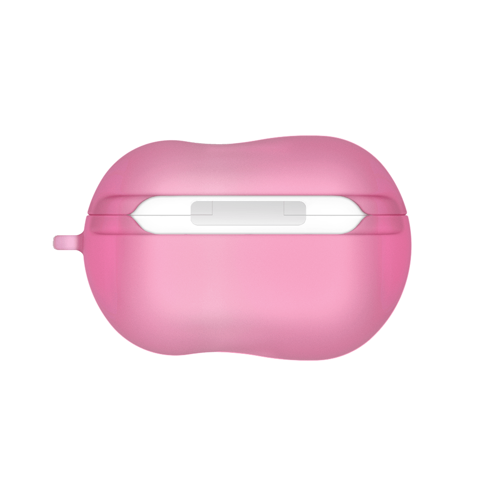 GRAGG (AIR PODS 2ND) - step booster case - clear pink 4