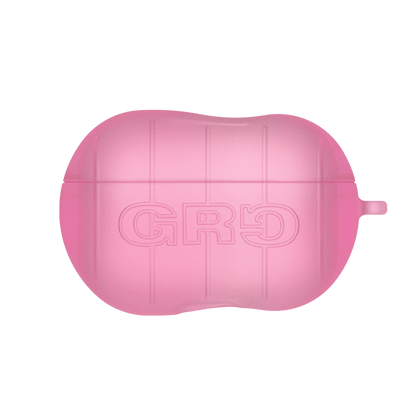 GRAGG (AIR PODS 2ND) - step booster case - clear pink 8