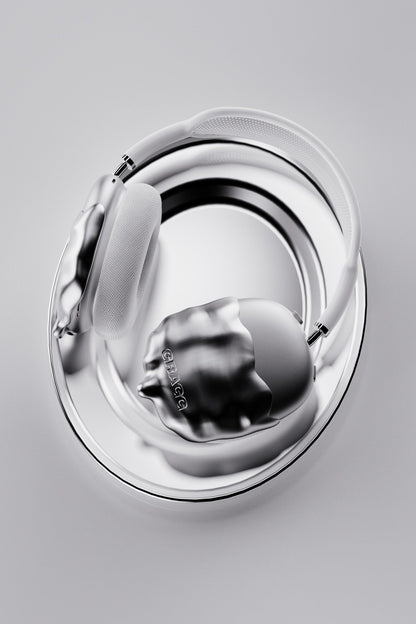 GRAGG (AIR PODS MAX) - double layers case - chrome 8