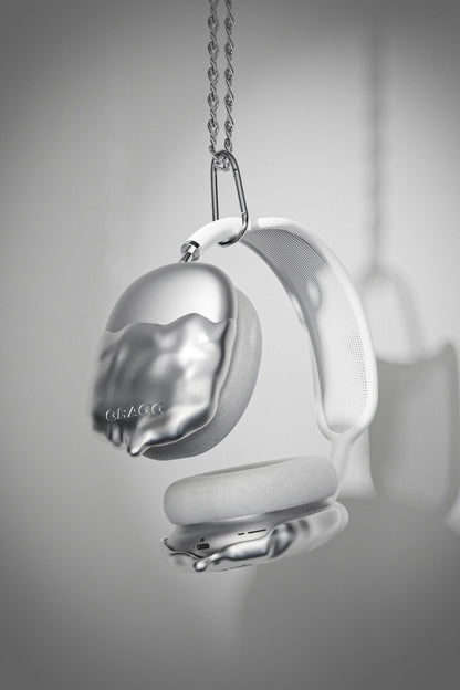 GRAGG (AIR PODS MAX) - double layers case - chrome 7