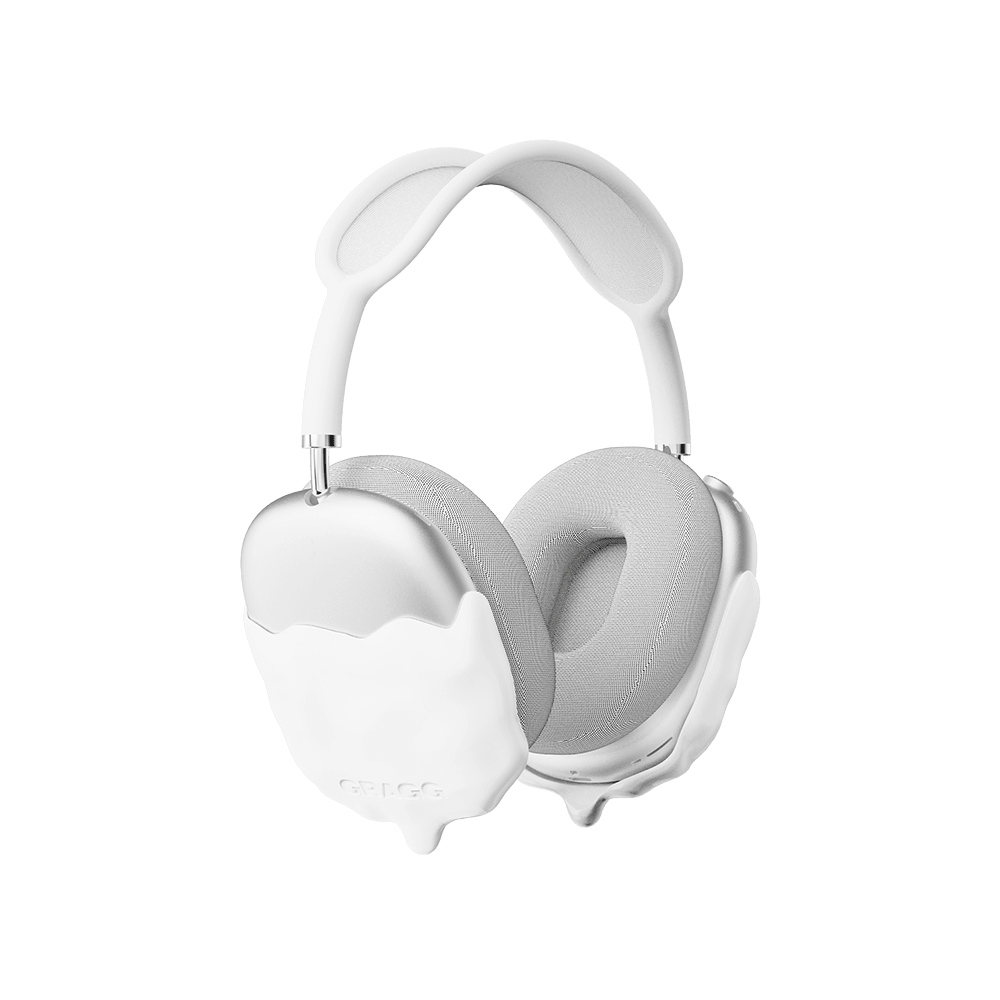 GRAGG (AIR PODS MAX) - double layers case - ivory 11