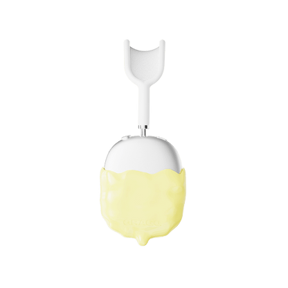 GRAGG (AIR PODS MAX) - double layers case - light yellow 4