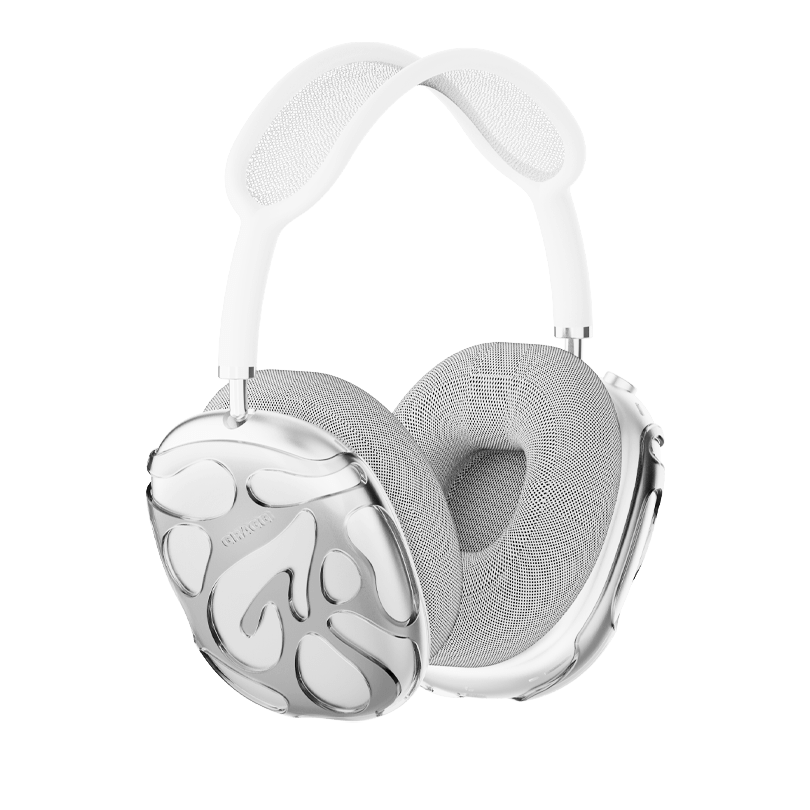 GRAGG (AIR PODS MAX) - web layers case - clear black 13