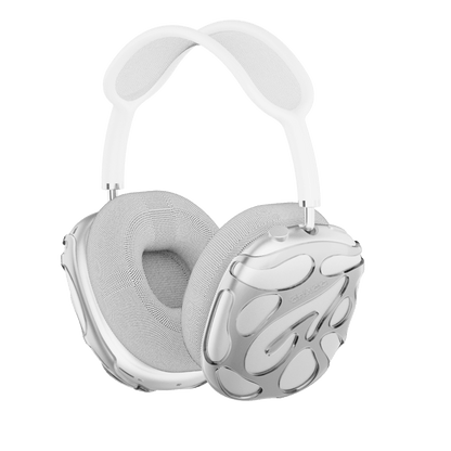 GRAGG (AIR PODS MAX) - web layers case - clear black 11