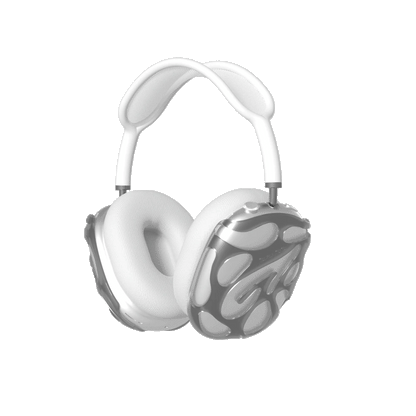 GRAGG (AIR PODS MAX) - web layers case - clear black 12