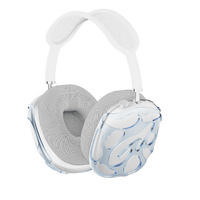 GRAGG (AIR PODS MAX) - web layers case - clear blue 1
